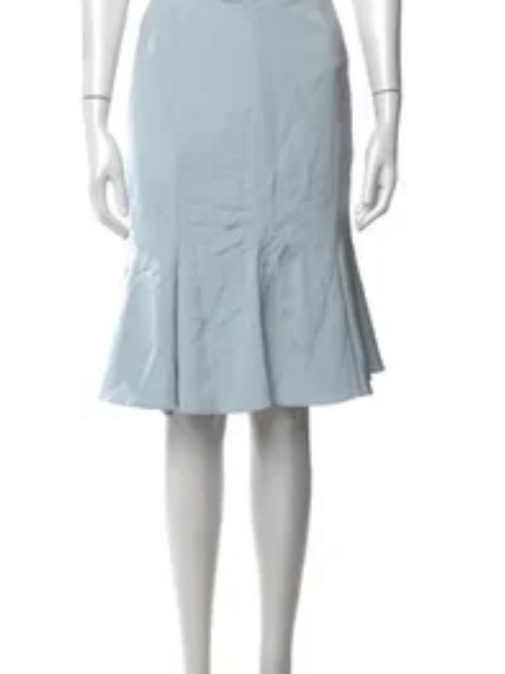 Escada Silk Midi Length Skirt